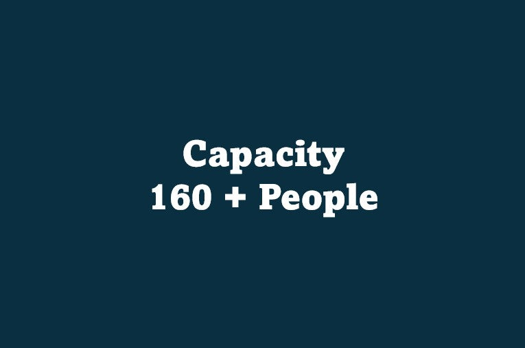 160 + People Standing Room Only