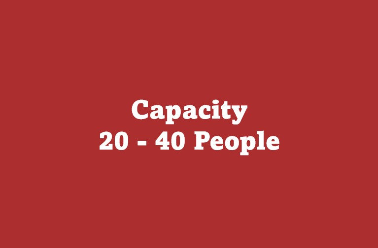 20-40 People Standing Room Only
