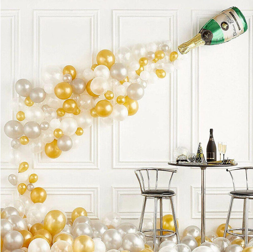 Champagne Bubbles Balloon Garland Kit (42 Pc)