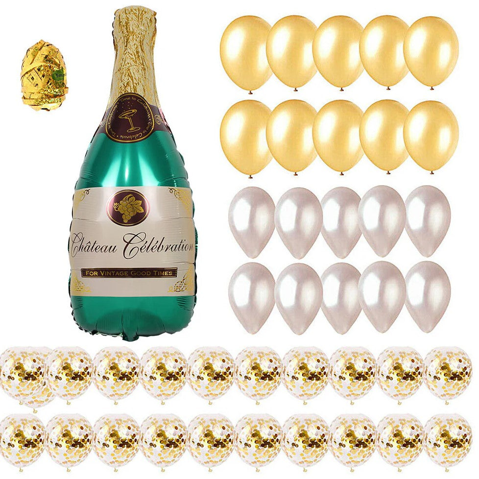 Champagne Bubbles Balloon Garland Kit (42 Pc)