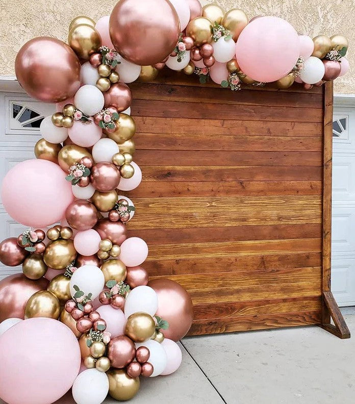 Rose Gold Balloon Garland Kit (148 Pc)