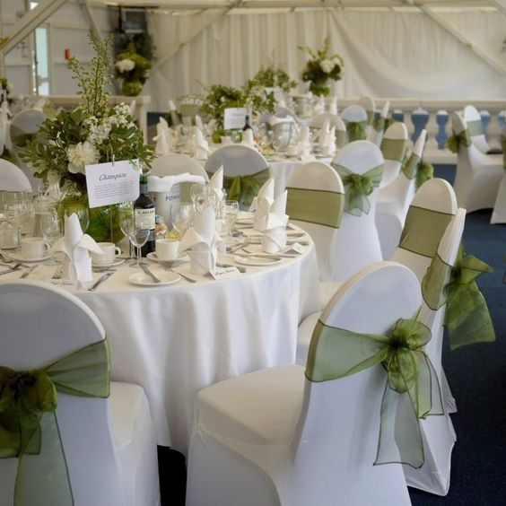 Chair Covers Lycra -White