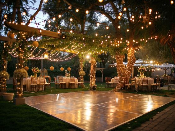 Polished Indoor & Outdoor Dancefloor