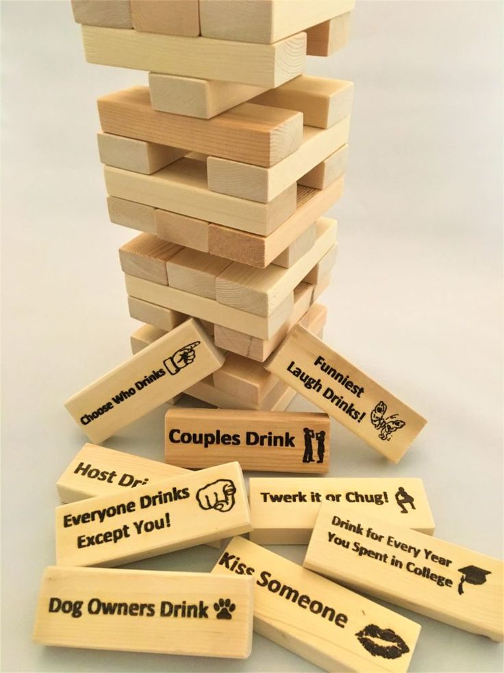 Drinking Game Giant Jenga