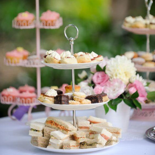 Cake Plate 3 Tier Round