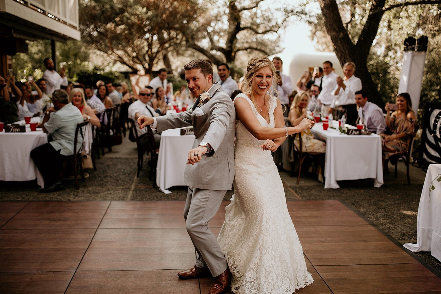 Polished Indoor & Outdoor Dancefloor