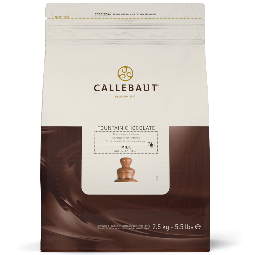 Callebaut Milk Fountain Chocolate 2.5kg