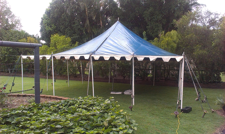 Small Blue Marquee