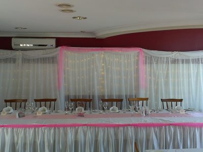 Bridal Backdrop - 2m high x 2m sections - no fairy lights